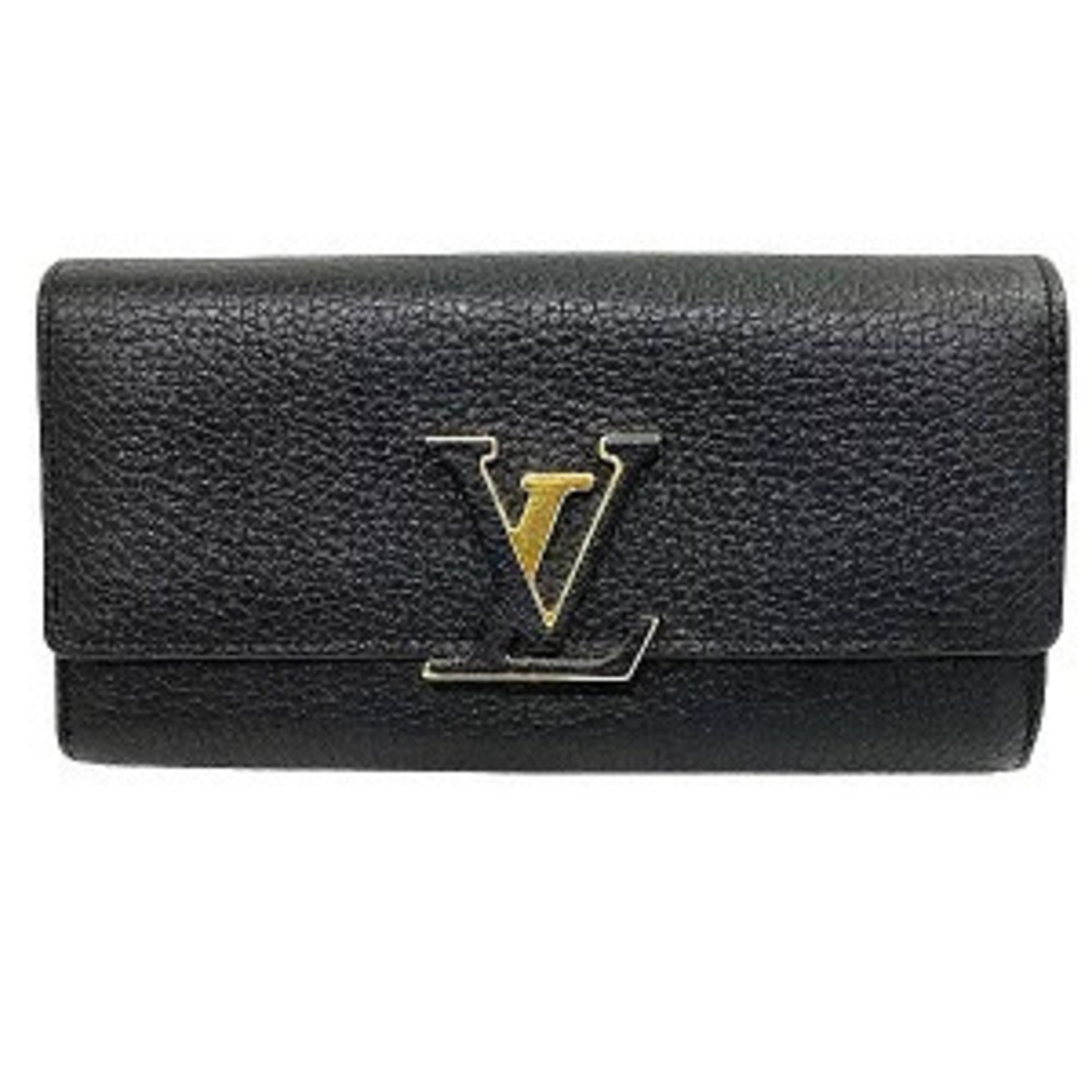 Louis Vuitton Capucines Portefeuille Long Wallet Bi fold